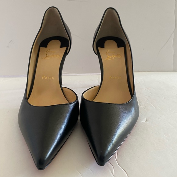 Christian Louboutin Shoes - Christian Louboutin Black Iriza 85 mm Pumps - Nappa leather Sz 41/10